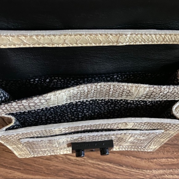 Loeffler Randall Rider Crossbody Bag Python - Picture 4 of 5